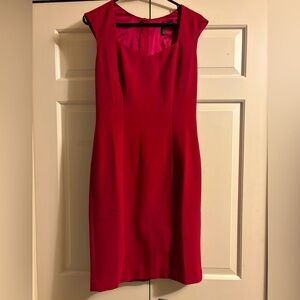 Elegant red dress from the White House black market, size 2